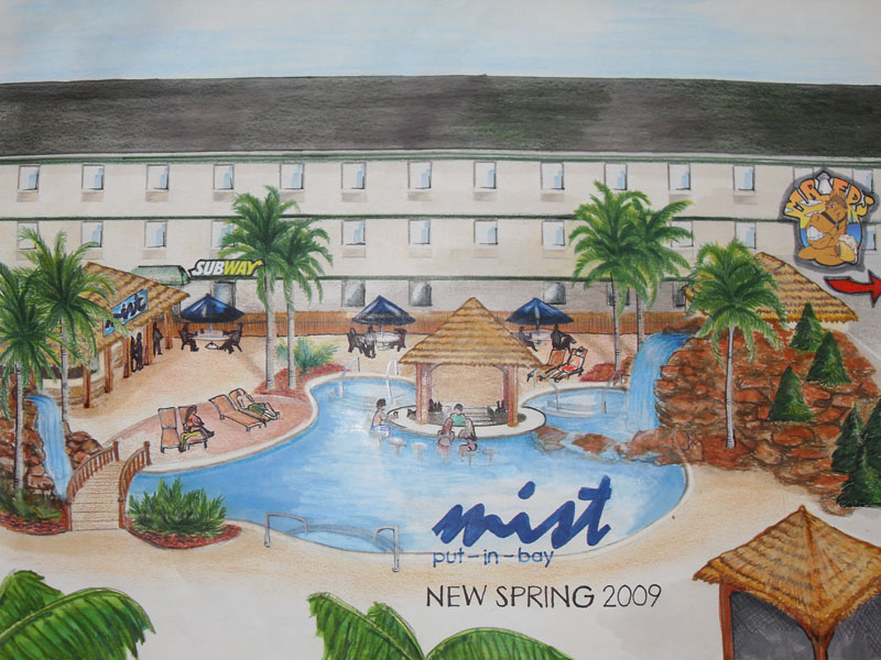 PutinBay News MIST, the pool bar Put in Bay Ohio